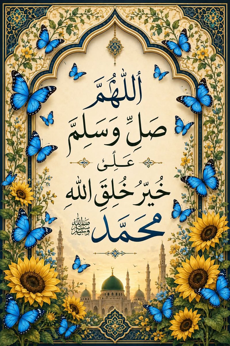 lshawly's tweet photo. اللهم🦋🌻ﷺصل 🦋🌻ﷺوسلم🦋🌻ﷺوبارك🦋🌻ﷺعلى🦋🌻ﷺنبينا🦋🌻ﷺمحمد🦋🌻ﷺوعلى🦋ﷺاله🦋🌻ﷺوصحبه🦋🌻ﷺاجمعينﷺ🦋 https://t.co/1Vsiz8OSxO