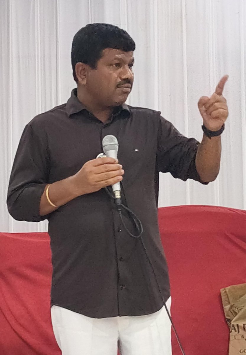 ibram_shekar's tweet photo. *ll BSP Telangana State President Ibram Shekhar Calls Upon Cadres to Intensify Grossroot Mobilisation ll*

*"The historic role of Behen Kumari Mayawati Ji and BSP's 36 MPs in the formation of Telangana must reach every household"*

Jangaon | July 30

Bahujan Samaj Party (BSP) Telangana State President Shri Ibram Shekhar called upon party leaders and cadres to strengthen the organisation from the grassroots and launch an intensive public outreach campaign highlighting the historic contribution of Behen Kumari Mayawati Ji and the 36 BSP Members of Parliament, whose unconditional support in Parliament played a decisive role in the formation of Telangana State.

Addressing the Zone-2 Key Workers' Meeting held under the chairmanship of Jangaon District President Shri Jalagam Praveen, Shri Ibram Shekhar stressed that organisational strengthening can only be achieved through direct interaction with the people and active participation by leaders at every level.

He instructed State, District, Assembly and other senior leaders to discontinue the practice of merely issuing directions over phone calls and instead personally visit their respective areas to work alongside local leaders and cadres. He stated that frequent face-to-face interaction strengthens coordination, builds mutual trust and develops a stronger emotional bond within the organisation.

The State President observed that effective leadership is demonstrated by guiding and mentoring grassroots workers in organisational building. He said that when senior leaders actively participate in field-level activities, confidence and respect naturally grow among the cadre.

Highlighting the importance of discipline and personal well-being, Shri Ibram Shekhar urged all party leaders to devote 45 minutes to one hour every day to walking and physical exercise. He advised leaders to balance their family responsibilities with dedicated time for party work, stating that the cadre follows the example set by its leadership.

He further emphasised the need to cultivate good habits, self-reliance and social awareness among Bahujan communities. Referring to the teachings of Manyawar Kanshi Ram Ji, he reiterated that political empowerment and self-respect for the Bahujan majority can only be achieved through independent political consciousness and organisation.

Calling for a massive public awareness campaign, Shri Ibram Shekhar directed the party cadre to ensure that the historic contribution of Behen Kumari Mayawati Ji's unconditional parliamentary support through 36 BSP MPs in the creation of Telangana reaches every section of society.

He also appealed to all party leaders and workers to dedicate themselves over the next two months to ensure the grand success of the Mass Public Meeting commemorating the Death Anniversary of Manyawar Kanshi Ram Ji on October 9, describing it as a crucial milestone in strengthening the Bahujan movement across Telangana.

The meeting was attended by Chief Zone-2 In-charge Shri Dagilla Dayanand Rao, Chief Zone-3 In-charge Shri Varikilla Mallesh, Parliament In-charges Shri Kadasi Ravinder, Shri Boddu Kiran, Shri Paisa Srikanth, Shri Chandra Shekhar, Shri Tandra Venkatesh, along with District Presidents, office bearers, senior leaders and party workers from the Zone-2 districts.