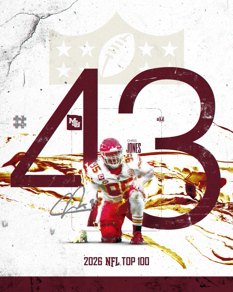 HailStateFB's tweet photo. The CEO Clocks In At No. 43.

#STATEToSundays || @StoneColdJones https://t.co/biHfEjlZj1
