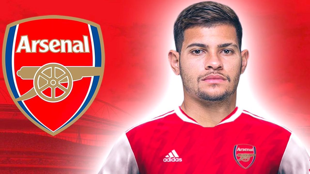 Harry67522171's tweet photo. 🚨 Arsenal have an agreement in principle with Newcastle to sign Bruno Guimarães for £77m plus add-ons. The club have reserved a date next week for a possible medical at Sobha Realty Training Centre, with a deal now close. ✅🇧🇷 [@IsaanKhan_] https://t.co/wuJL8u6G8O