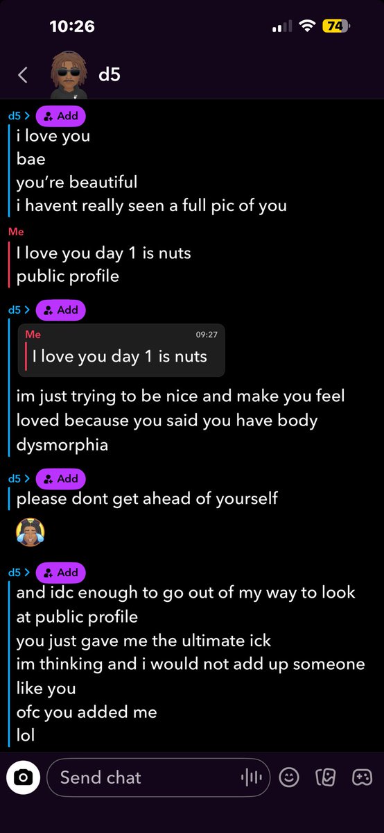 d3eborahx's tweet photo. I don’t need your “I love you” that you’re throwing about like confetti thanks, grown man talking bout ultimate ick oh please https://t.co/4CLkDqQX5a