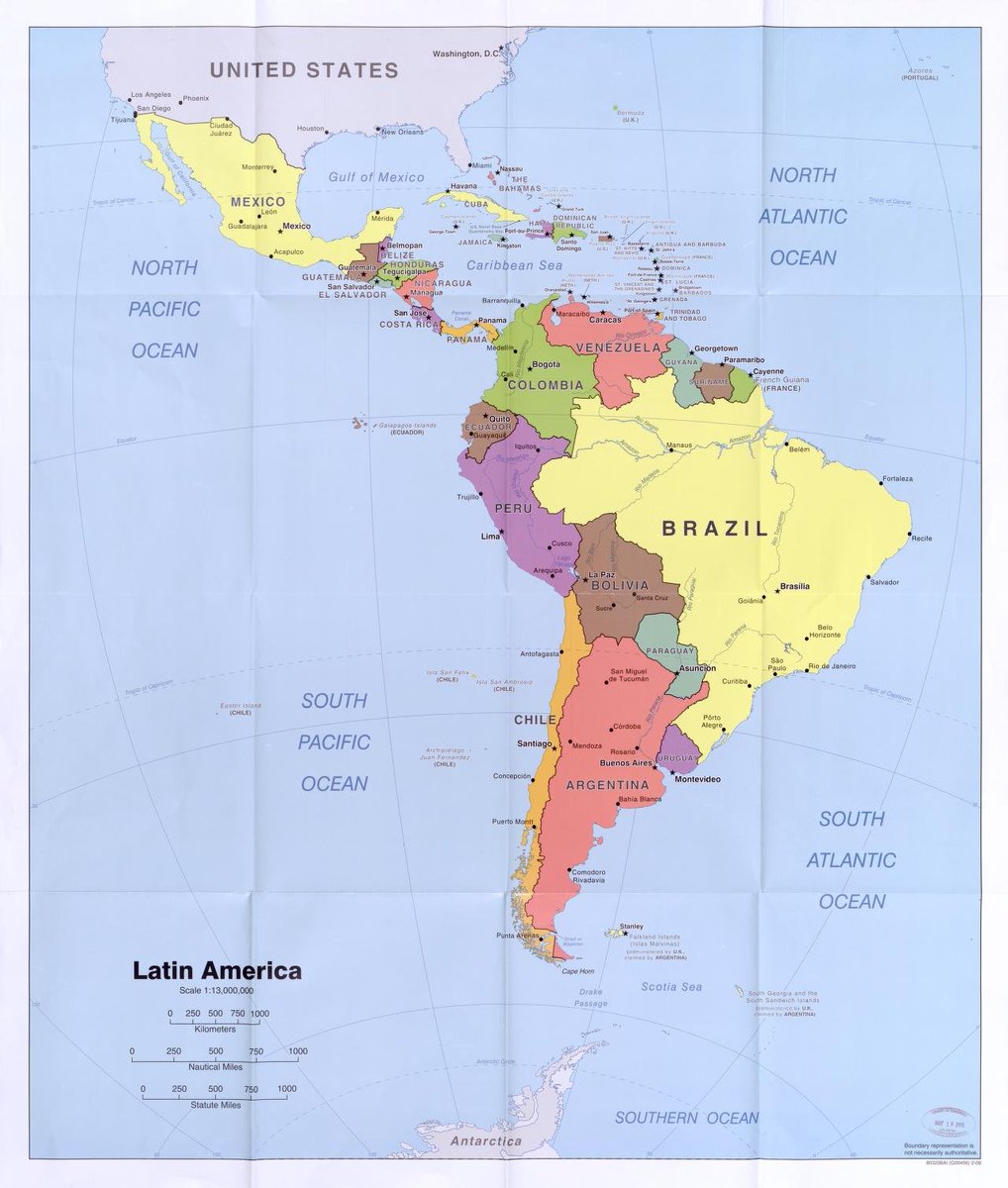 sejudav's tweet photo. WRONG, Prof! 
That's the mistake people make;  thinking Asia is different from what we experience here in Africa. ASIA with its 48 or so countries, only about 7(SEVEN) have achieved what we can call STRATEGIC AUTONOMY and real SOVEREIGN CAPABILITY. China, Russia and India(bse of sheer size, INDUSTRIAL capacity, and Nuclear DETERRENCE; the 2 Koreas of Nuclear/military might&Economic power of the South due to history of existential threat) Malaysia&Singapore&abit of (Vietnam&Indonesia-work in progress); rest of the 40+ remain like AFRICA; protected by FOREIGN MILITARY BASES; IMF/WB-FOREIGN MULTI-NATIONALS-controlled Economies; EXPORT OF RAW MATERIALS, and perennially UNSTABLE(see map👇). Wars, from Pakistan to Myanmar to East Timor.......

Same with SOUTH AMERICA SUB-CONTINENT! If we can use the DEPENDENCY THEORY in Political Economy, NONE OF SOUTH AMERICAN COUNTRIES has achieved STRATEGIC AUTONOMY! Not even BRAZIL! All still depend of selling Raw materials, plagued by instability, coups.....; IMF/WB-Multinationals-controlled Economies...etc.
We saw what happened in VENEZUELA   recently....

So don't kid yourself Prof; can't wish away STRATEGIC WEAKNESS AND DEPENDENCY because they are HARD MATERIAL REALITIES. They are embedded into our Countries' INSTITUTIONAL DESIGNS; DEPENDENT ECONOMIES; MILITARY VULNERABILITIES AND ADMINISTRATIVE/INSTITUTIONAL INCAPACITY. 

So what you quote about ASIA is a facade; just ILLUSION OF SOVEREIGNTY! The nonsense of us possessing so called STATES under that European Westphalia framework; phoney borders, cloth flags, UN seat& Washington embassy, funny paper constitutions and some armed men(police/army) to beat up our peasants DON'T PROTECT OUR COUNTRIES FROM STRATEGIC SUBORDINATION AND SUBSERVIENCE......