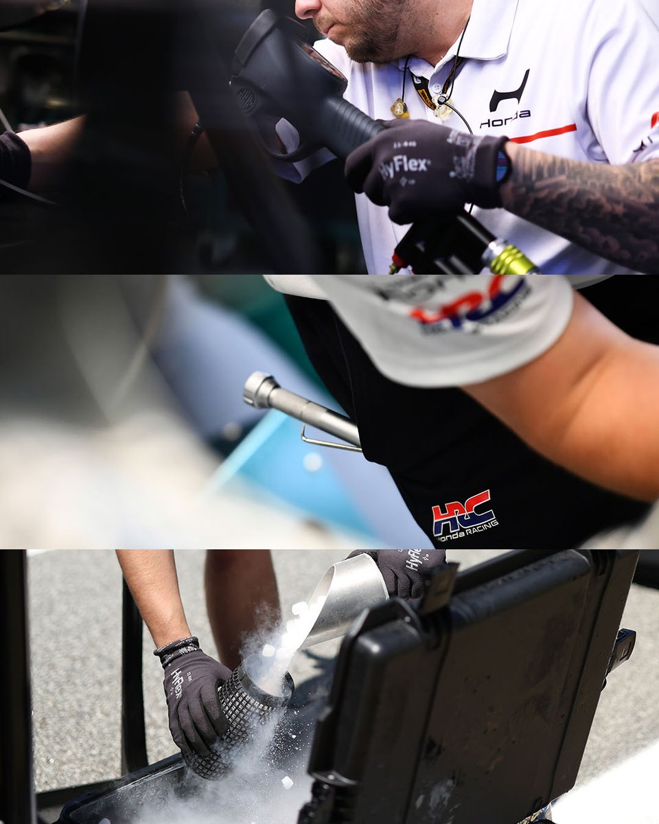 HondaRacingF1's tweet photo. The details. The teamwork. The support 📸

#F1 https://t.co/QQp2aLE6dV