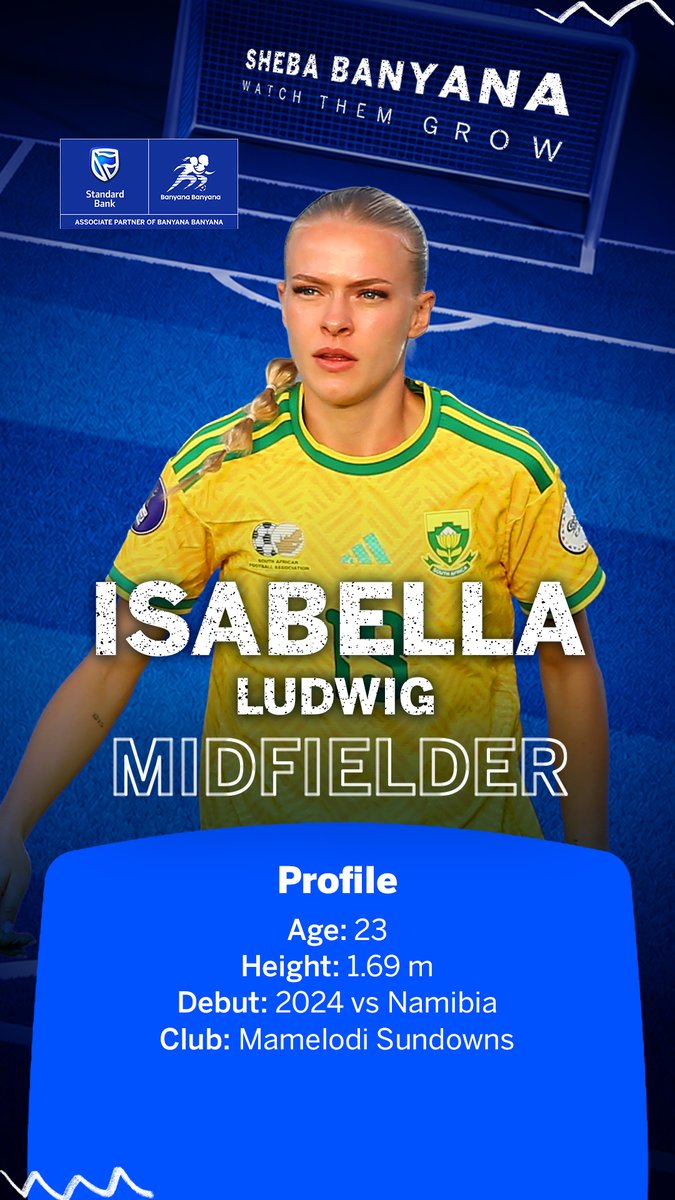 StandardBankZA's tweet photo. We have hidden the Banyana Banyana players. No, not literally. 🇿🇦⚽ Their Digital Player Cards are hiding across our social platforms throughout WAFCON. Find the full squad, comment using #ShebaBanyana #SBLove💙 and #BackedByBlue💙 and you could walk away with a Checkers voucher*. 

T&Cs apply: https://t.co/XiWTMBZCQi