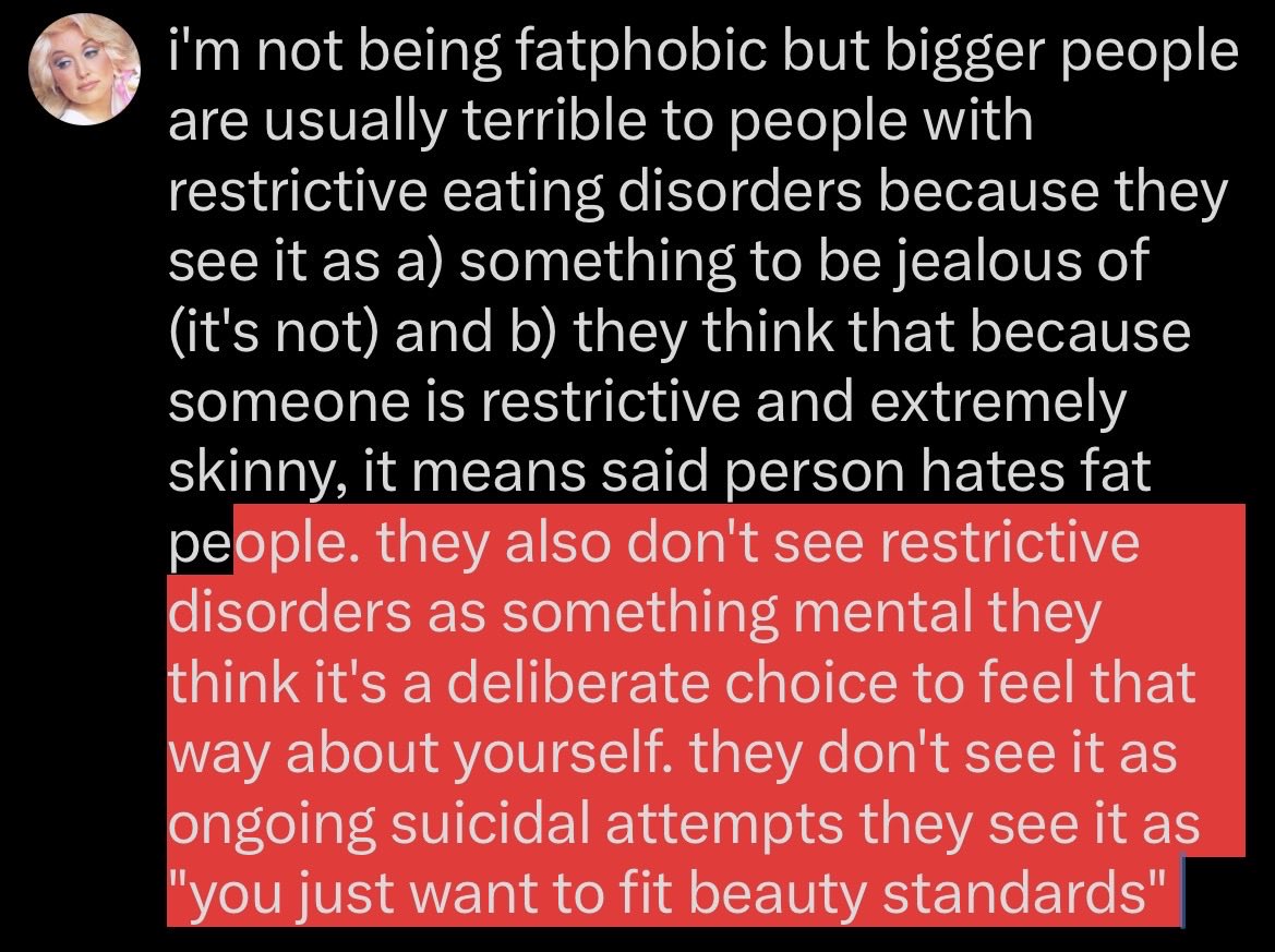 jobonjordi's tweet photo. @ladyyy_rain not even just bigger people sometimes healthy sized people but i feel healthy sized people are less likely to be "jealous" in a way https://t.co/5dG3aQ8Y6J