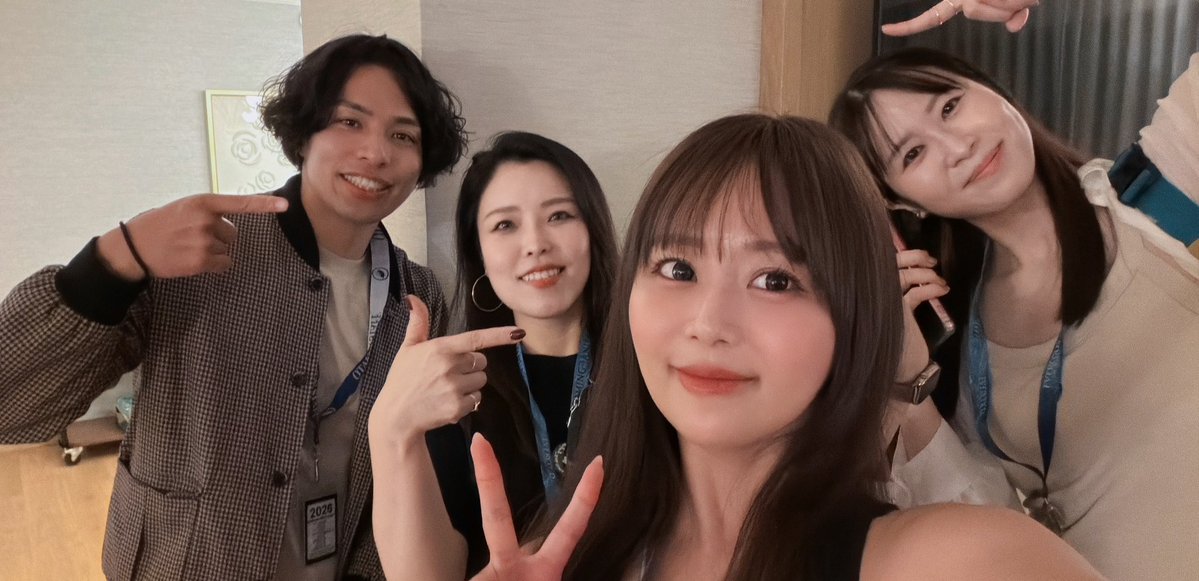 yukachiofficial's tweet photo. （ゆ）#Otakon2026 ワシントンD.C.に来ております🇺🇸❣️
#本好きの下剋上 領主の養女のお話を岩崎良明監督、読売テレビ吉田剛志プロデューサー、WIT STUDIO吉信慶太プロデューサーと一緒にたくさん語っていきたいと思います！アメリカの皆様と「本好き愛❤️」を語れるなんて嬉しすぎます🥳いやっふぅ〜！ https://t.co/CGxb4t2Z8C