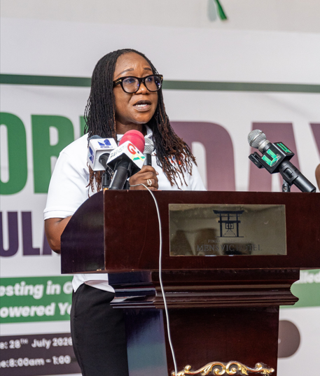 NpcSecretariat's tweet photo. National Population Council  calls for strengthened partnerships to empower Ghana’s youth during the 2026 World Population Day commemoration. 

Delivering the welcome address t the 2026 World Population Day National Commemoration, Mrs. Angelina Osei Kodua-Nyanor the Acting Executive Director of the NPC welcomed government representatives, development partners, stakeholders, the media and young people, reaffirming the importance of collective action in shaping Ghana’s population and development agenda.
Speaking under the national theme “Investing in Ghana’s Future through Healthy, Skilled and Empowered Young People,” she highlighted Ghana’s youthful population as a major national asset, noting that the country’s estimated 34.4 million population includes nearly 12 million young people aged 15–35 years.
She emphasized that Ghana’s demographic dividend will only be achieved through deliberate investments in quality education, healthcare, skills development, entrepreneurship, decent employment opportunities, innovation and meaningful youth participation.
The Ag. ED also acknowledged challenges confronting young people, including unemployment, underemployment, limited access to skills training, adolescent pregnancy and barriers to sexual and reproductive health services.
She called for stronger partnerships among government, development partners, private sector, civil society, academia and young people to create opportunities that enable every young Ghanaian to reach their full potential.