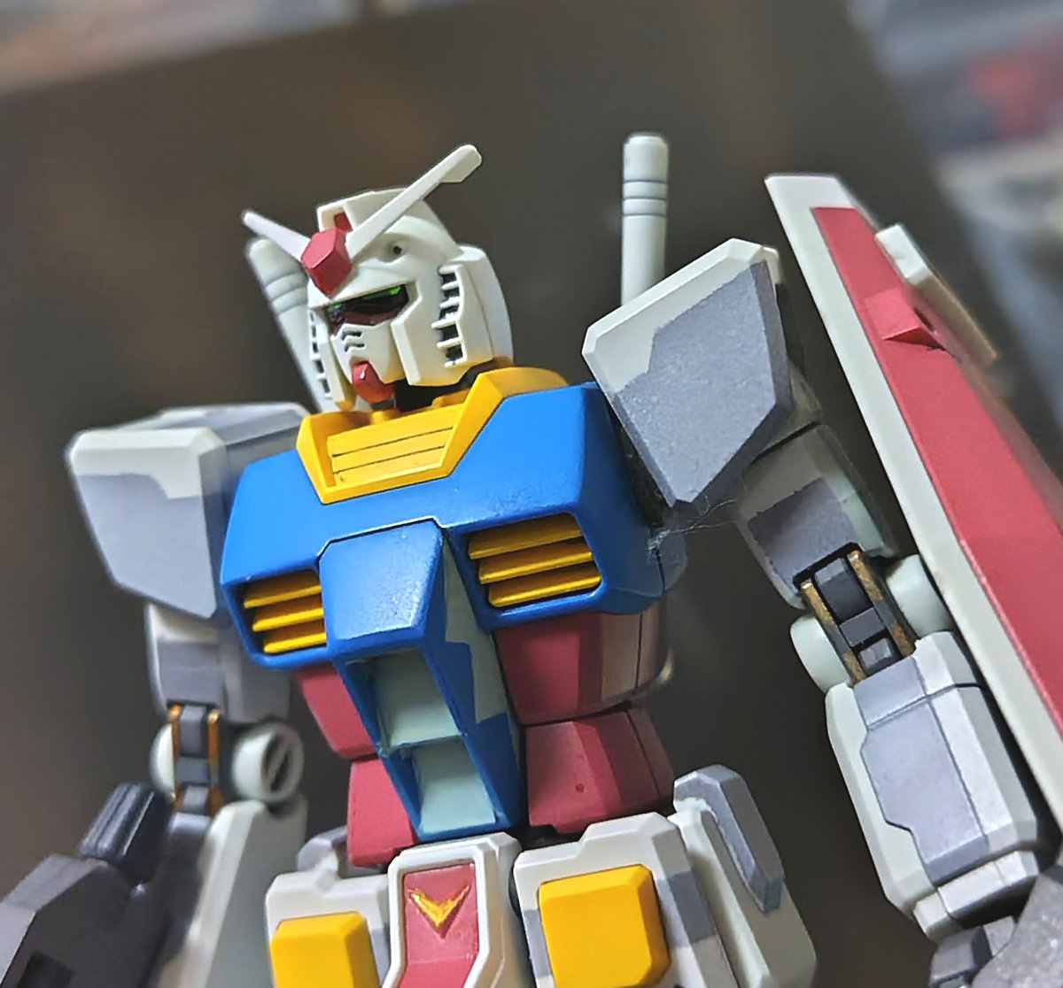 samonegi0's tweet photo. ＃ガンダム
＃機動戦士ガンダム
＃ガンプラ
HGUC 1/144 RX-78-2 ガンダム -REVIVE-   (機動戦士ガンダム) 全塗装完成いたしました。
リバイブ版はスタイルがイイけど、やっぱり太ましい方が私はスキです。
(⁠｡⁠･⁠ω⁠･⁠｡⁠)⁠ﾉ⁠♡ https://t.co/8VkFjvYO9A