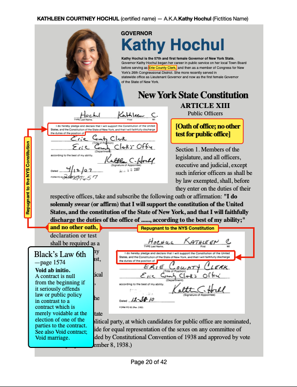 XRadicalReality's tweet photo. FUCK YOU —KILLER KATHY — EAT SHIT & DIE
you're a de facto Governor — This insurgent bitch has taken the oath of office using several different names — so go fuck yourself bitch.

Kill Kathy has taken up three different offices of government at the same time both illegally and unlawfully —Total FRAUD

This bitch has ceased to represent the government since she took the OUTLAW oath in 2007 & 2010 as shown — ARREST HER