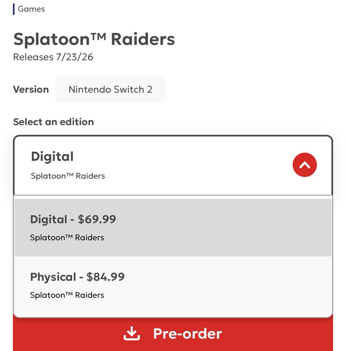mr_seiko's tweet photo. @RinoTheBouncer Honestly, easy solution. Look what Nintendo is doing, different prices for  physical and digital. Those that want physical pay a little more, everyone is happy. https://t.co/kmcxJRwP45