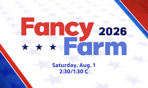 PubAffairsKET's tweet photo. KET will have live coverage of the Fancy Farm political speeches plus analysis from @bobbabbage, @KYTrey Grayson, Jonathan Miller @RecoveringPol and @AmyWickliffe.  Join @LauraLynnRogers Saturday starting at 2:30 on KET and streaming on https://t.co/J1t4GJRGMv. https://t.co/hW3f5eTNpe