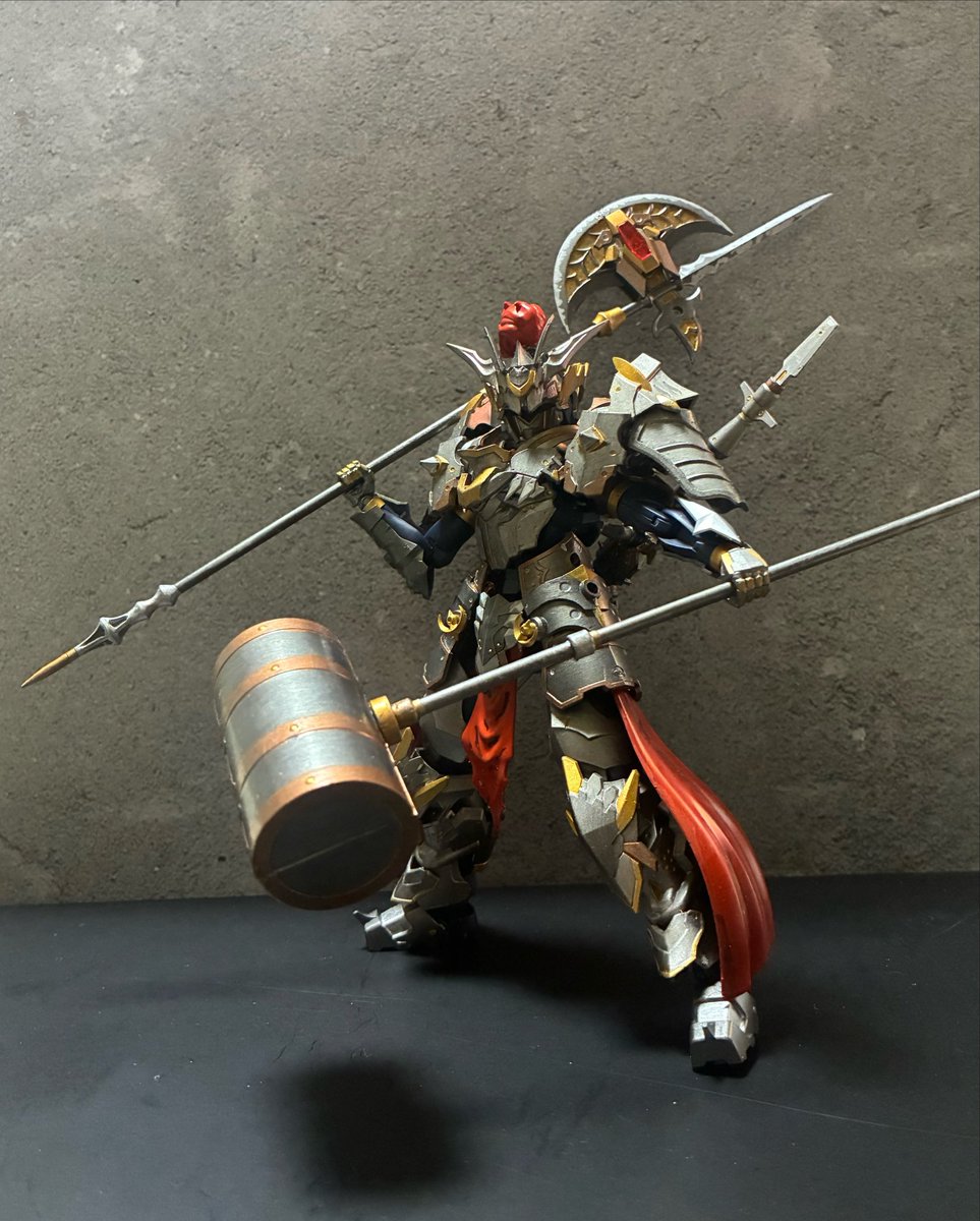 DrRFVpHAXzkPCIV's tweet photo. #30MF財宝争奪戦
#武術で参戦
騎士ベーオウルフ
クラスⅣウェポンマスター
属性"火"

アダマスカンパニーの依頼を受けてガルガン島に上陸した
ありとあらゆる武器の扱いに精通したベテラン冒険者
財宝はもちろんだが、まだ見ぬ強者との闘いを求め島内を進んでいく…… https://t.co/qntUaRoWX3