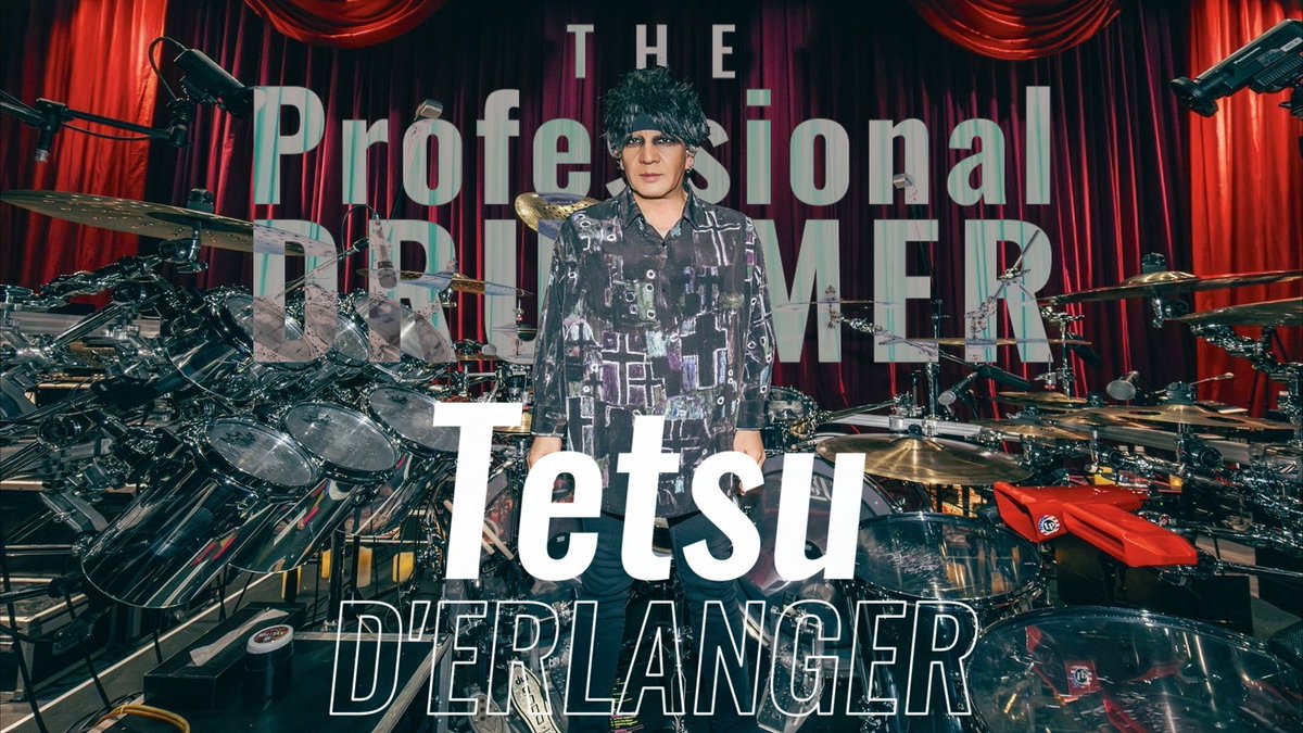 artsn_mycalling's tweet photo. The Professional Drummer Tetsu/D'ERLANGER 
2025年8月1日、1年前に公開されて、おかげさまで現在10万再生を超えています。その後もいろいろとTetsuさんとは、ご一緒させていただいて、ますますスゴさを知るばかりでした！また、じっくりとこの動画を観ていただきたいです♪ https://t.co/PCuf8pXKET https://t.co/bF3mKNOEzZ