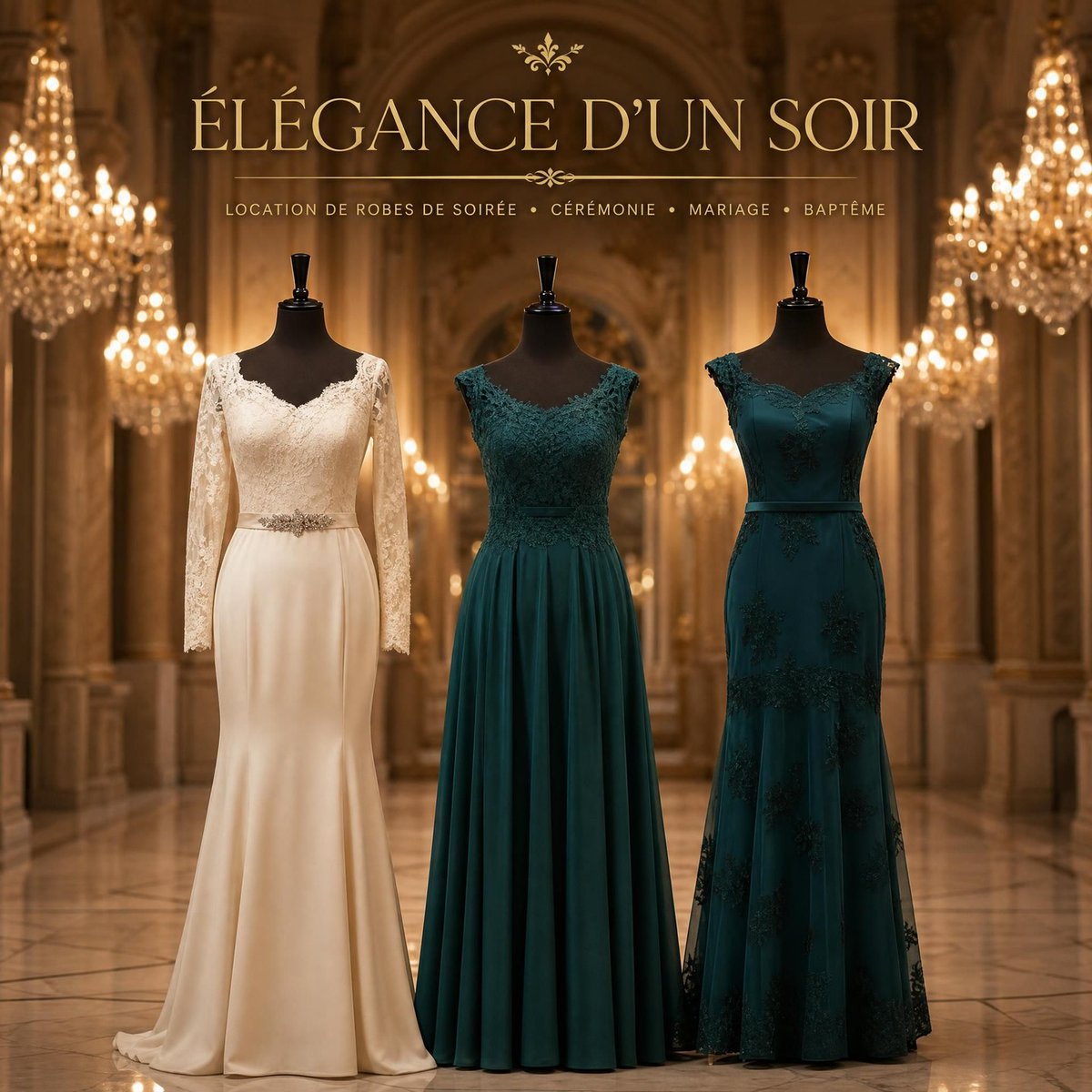 eleganceduns's tweet photo. ✨ Votre mariage approche… et la robe parfaite vous attend encore ! 👗💍

Chez Élégance d'un Soir, nous savons que ce moment est unique. C'est pourquoi nous vous offrons un essayage personnalisé, dans un cadre chaleureux et bienveillant,… https://t.co/zNBOBqiJ2K