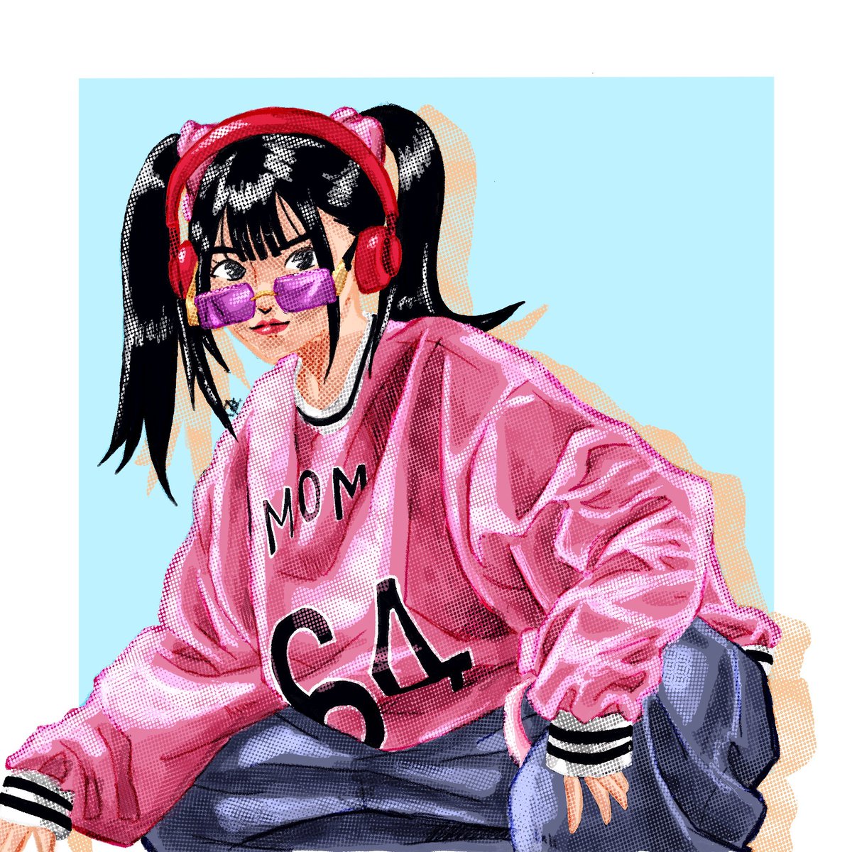 artenikat's tweet photo. I haven't drawn any new ones but hoping she could see this at least 🙏 #momoart https://t.co/ernMFQ53FP