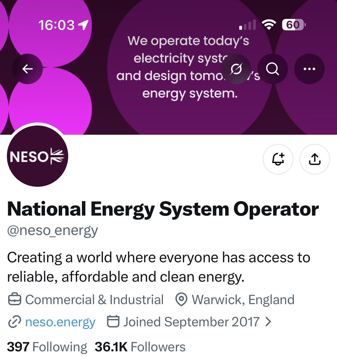 NickLockyer's tweet photo. @KathrynPorter26 @neso_energy Their own X account has them in Warwick, England. https://t.co/aDcEZdQKMV