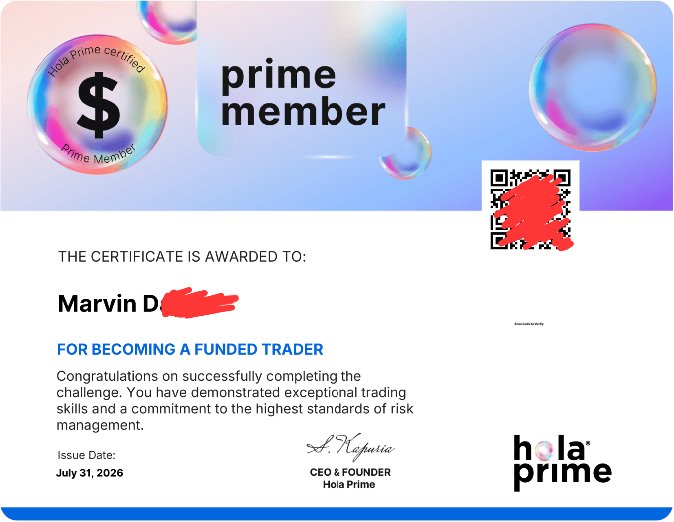 vhin3125's tweet photo. Thanks @HolaPrimeGlobal #proptrading #forextrading #1hourpayouts https://t.co/lqmRk8SbOl