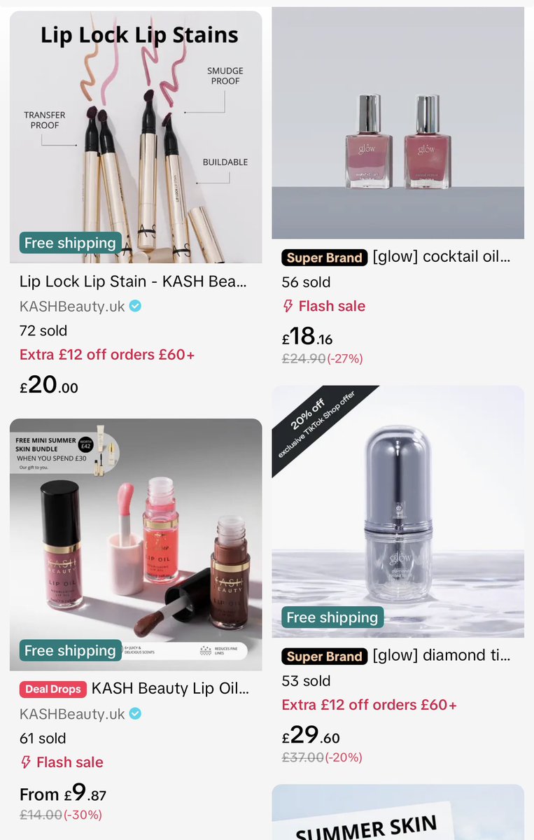 fitness_makeup's tweet photo. #kashbeauty.uk is #Officially #Live on #TT #TikTok #over on the #UKPage #GoWatch #Buy & #Purchase & get #CharleenMurphy #FullCollection #SkinGlaze #LiquidBlush #LipLiner #LipOils #SoftSuede #CreamToPowder #Blush #SummerSkin you can also #shop on #MyPage #Profile SimplyLeah_ #fyp https://t.co/F4y7hG7K3I