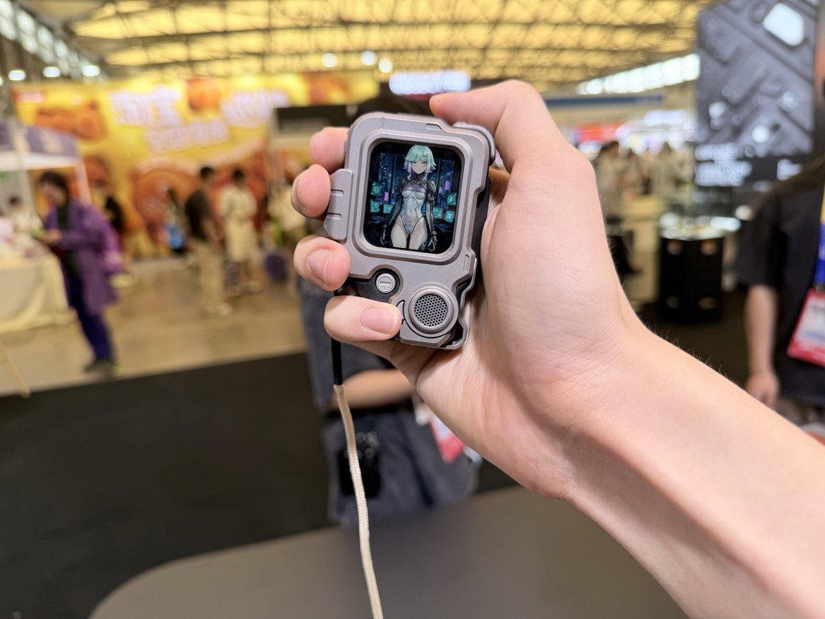 SEIVOID's tweet photo. 🚀 GENIEX has officially arrived at ChinaJoy Shanghai!

Our in-world character, Alice-007, is stepping into the spotlight and is ready to meet the world. Come experience our original SEIVOID universe and see what we’ve been building.

If you’re at #ChinaJoy, stop by and say hi!👋

#Geniex #Alice007 #Shanghai #Gaming #AI #ChinaJoy2026
