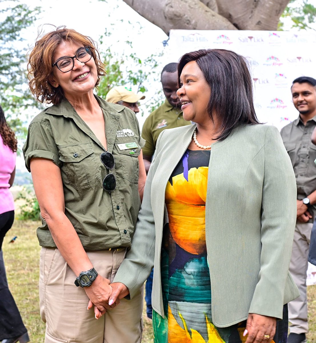 rebecca_miano's tweet photo. After a day with our rangers, i had an opportunity to  visit the management and hospitality team at the iconic Salt Lick Game Lodge in Taita Taveta County.  I was thrilled to learn that the lodge is currently booked to full capacity! 

Witnessing our safari circuits operate at 100% occupancy is a  testament to the resilience and vibrancy of our  tourism  and hospitality sector. Beyond the impressive numbers, this thriving demand directly empowers our local communities by driving  job creation, local suppliers, and reinforces Kenya’s global standing as an unbeatable, year~round destination. 

Sincere  gratitude  to our dedicated hospitality workers and conservation partners whose commitment to service excellence continues to keep #MagicalKenya at the top of the world stage. 
@magicalkenya
#SustainableTourism
