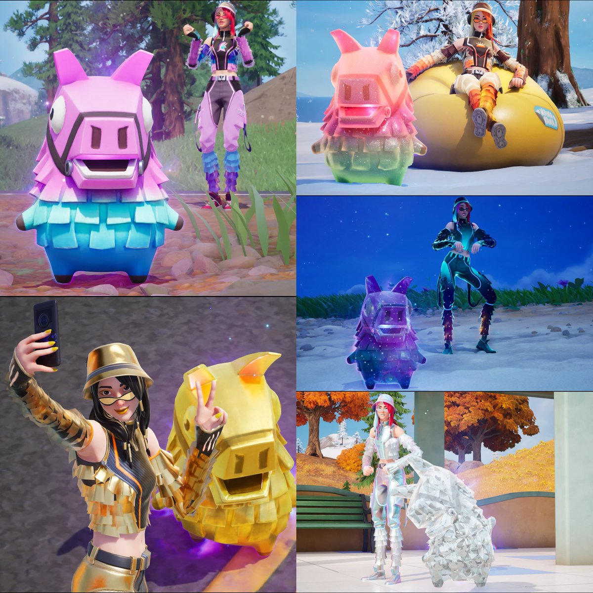 GoldenTheDuck's tweet photo. Lana llane and her son!!!
#Fortnite #Fortography https://t.co/vbOCdb0ojH