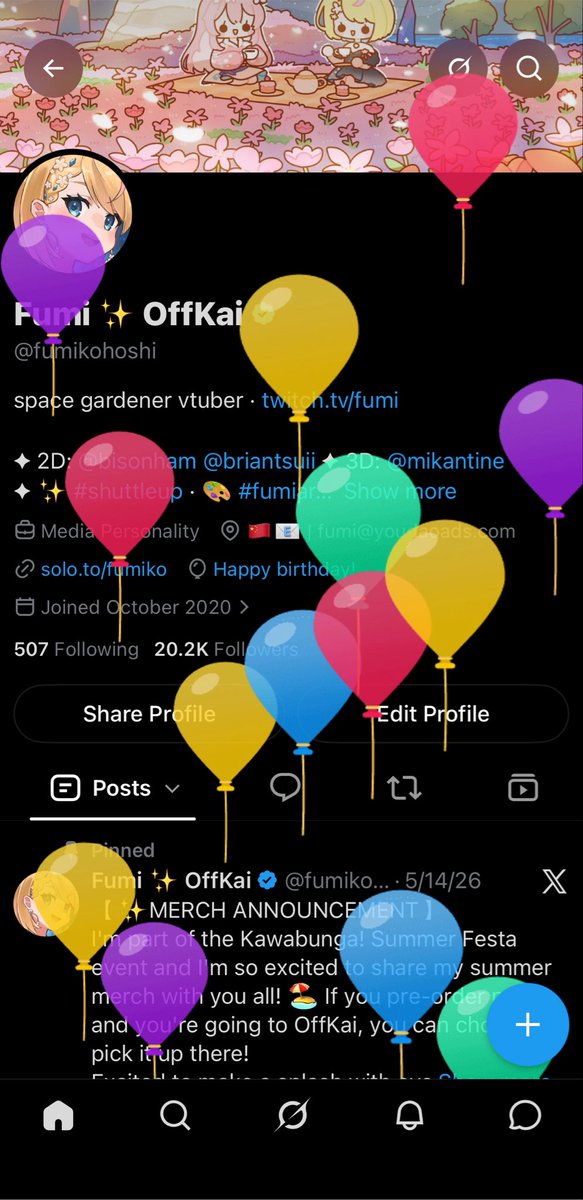 Fumi ✨ OffKai tweet media