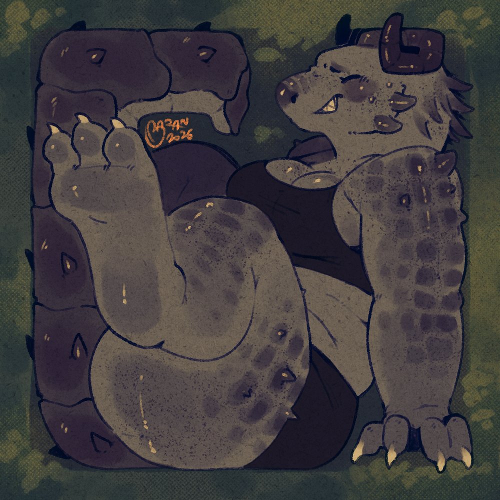 baranarts's tweet photo. big lovely scaly lady (shaoes comm) https://t.co/4p3cW84zZp