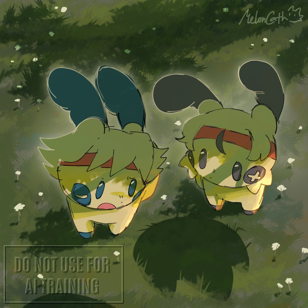 meloncath22's tweet photo. [#NightForestshipping] Strange footprint

#plusle #minun #pokemon #myart https://t.co/UnuEoZoWvz
