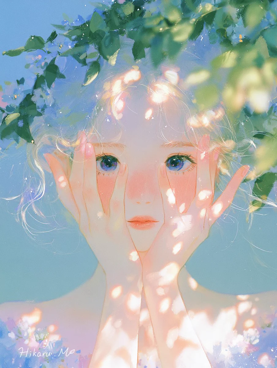 優しい気持ちになるスピリチュアルアート【原画】 優しい気持ちになる