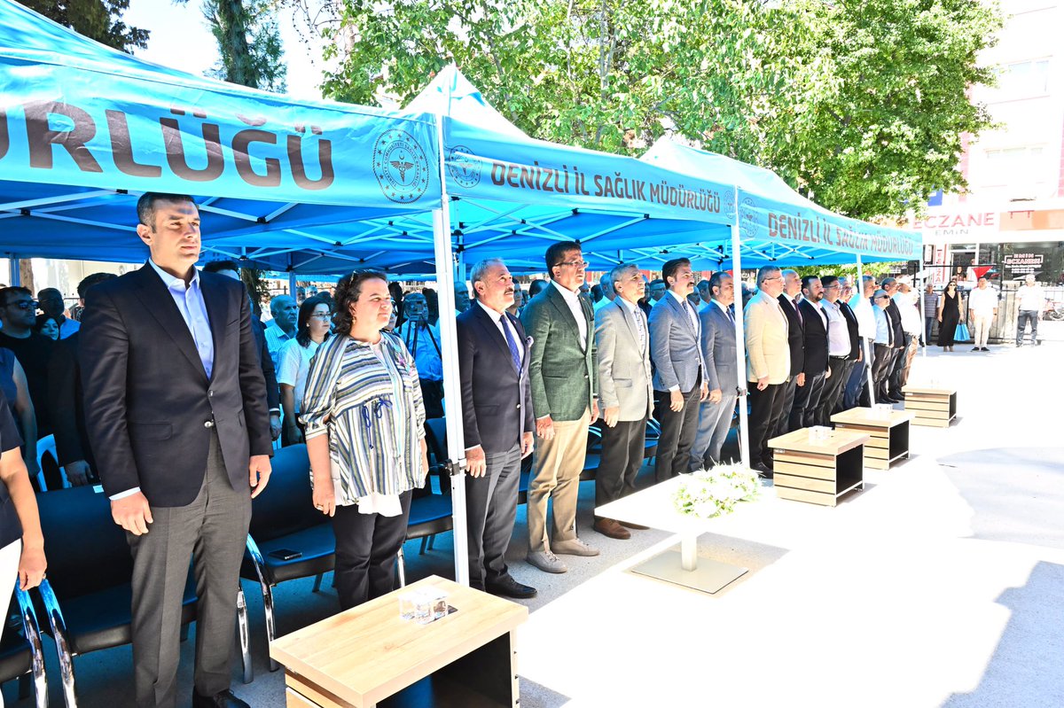 tavasmakam's tweet photo. Kaymakamımız Sayın İsmail DEMİR, Denizli Vali Yardımcısı Sayın Adnan KAYIK, Ekonomi İşlerinden Sorumlu Genel Başkan Yardımcısı Sayın Nihat ZEYBEKÇİ ve protokolün katılımıyla Tavas Aile Sağlığı Merkezi ile Tavas Devlet Hastanesi AMATEM biriminin açılış programına katıldı. https://t.co/TKeKyy2ugD