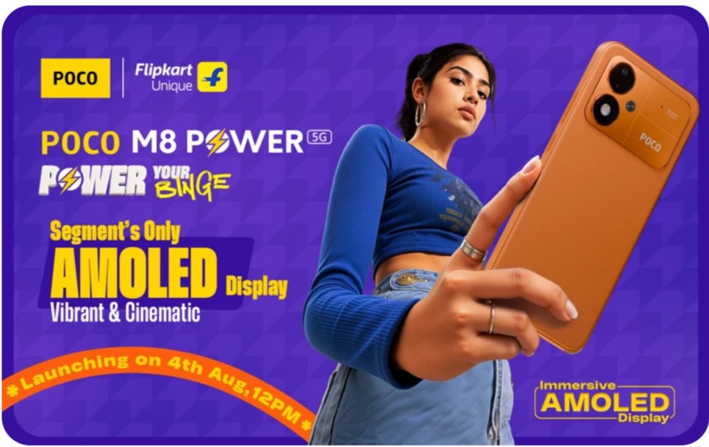 Ravikrn36's tweet photo. POCO M8 POWER 5G launching at 25K to 28K segment
As Per leaks company is also bringing 9 months No Cost EMI with 89/- day plan
If this is true then 25K to 30K segment will have a nice market
#POCO #POCOM8POWER https://t.co/7rYeC2n3go