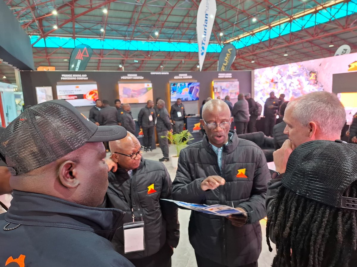 HCCLHoldings's tweet photo. Thank you to Zimbabwe Vice President Gen (Rtd) Dr. Constantino Chiwenga and all who visited the HCCL Holdings stand at #MineEntra2026. We appreciate the engagements and look forward to turning them into lasting partnerships.

#HCCLHoldings 
#CreatingValue 
#Coal 
#Coke https://t.co/qCaXWzd4kF