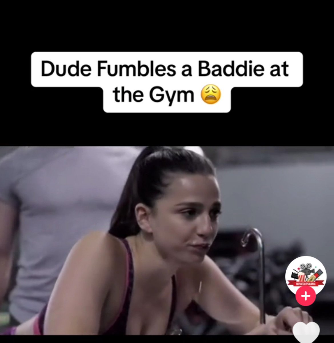 abortedamyadams's tweet photo. dude fumbles a baddie at the gym https://t.co/kUdL4loe1s