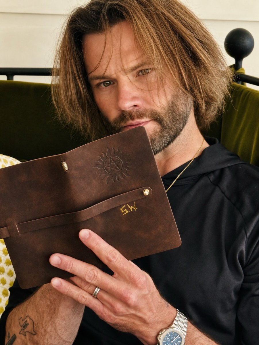 JarPad_Team's tweet photo. 🆕 Jared Padalecki Store

🔗 https://t.co/SPmn6suQRb

So get this...

I'm excited to finally share a collection I've been wanting to create for a while. I wanted these pieces to be something special for the fans who've supported me over the years.

I've partnered with Endorsed to create an autographed collection that includes a hand-signed leather journal and Anti-Possession pendants in both gold and silver. I'll be personally signing every item, and they'll only be available for the next 3 weeks.

Thanks, as always, for your incredible support. I can't wait for you to have these.

#JaredPadalecki #Jared_Updates #JaredPadaleckiStore
