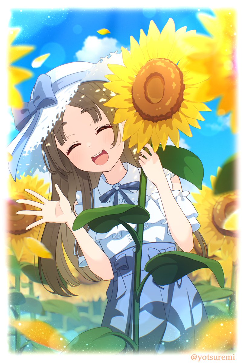 yotsuremi's tweet photo. おめでとーーー!!🐹🌻
 #倉本千奈生誕祭2026 https://t.co/dNbRh9fGix