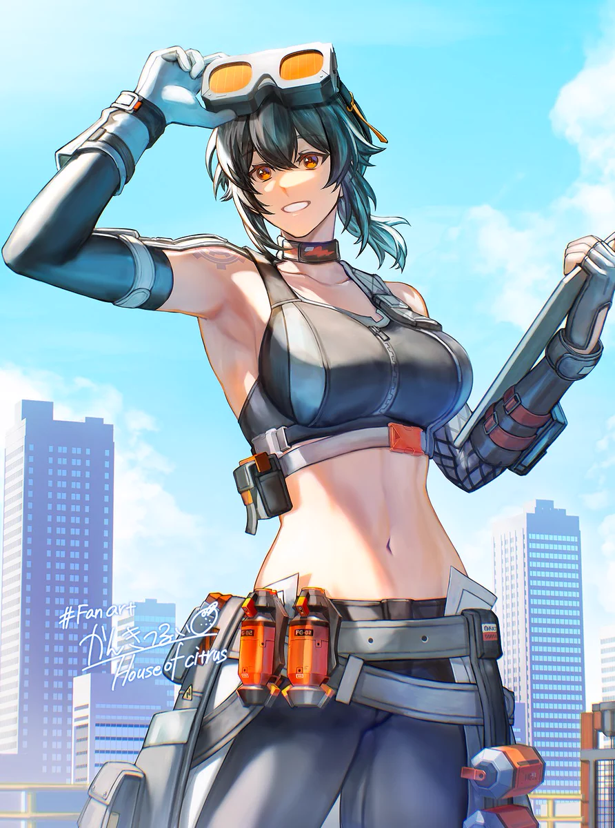 かんきつるい🍊Commission Open в X: „グレース・ハワード🔧 #zzzero