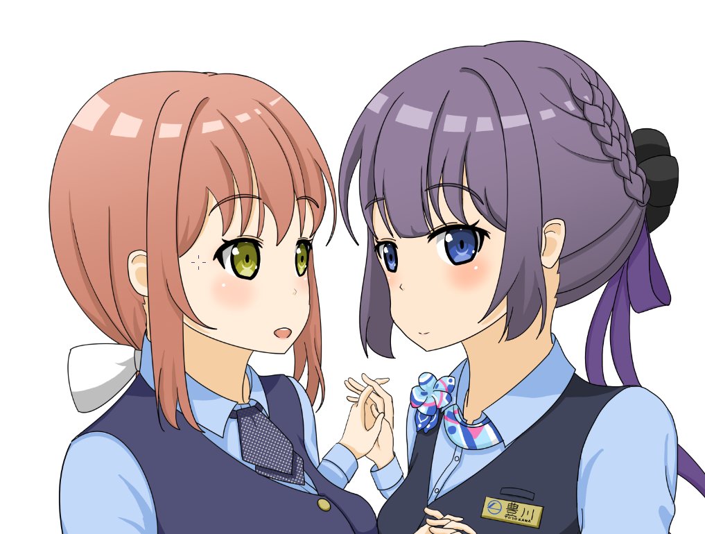 mikan_toyo's tweet photo. 制服交換まどとも https://t.co/A1HPBwvkxU