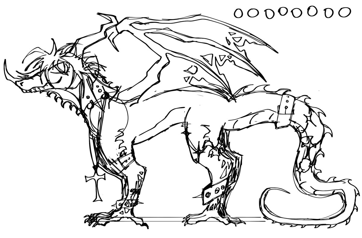 MikonaTur's tweet photo. Dragon swag emo adopt wip aaaAAAAA #adopt https://t.co/dW3qWO7ZkA
