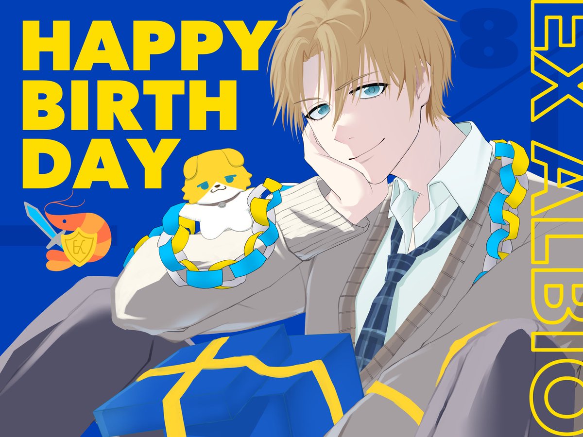 luna_dontrun's tweet photo. 生きがいをいつもありがとう！！
おめでとうございます！！
#エビオ誕生日スペシャル
#絵クス絵画 https://t.co/0knycXVW0f