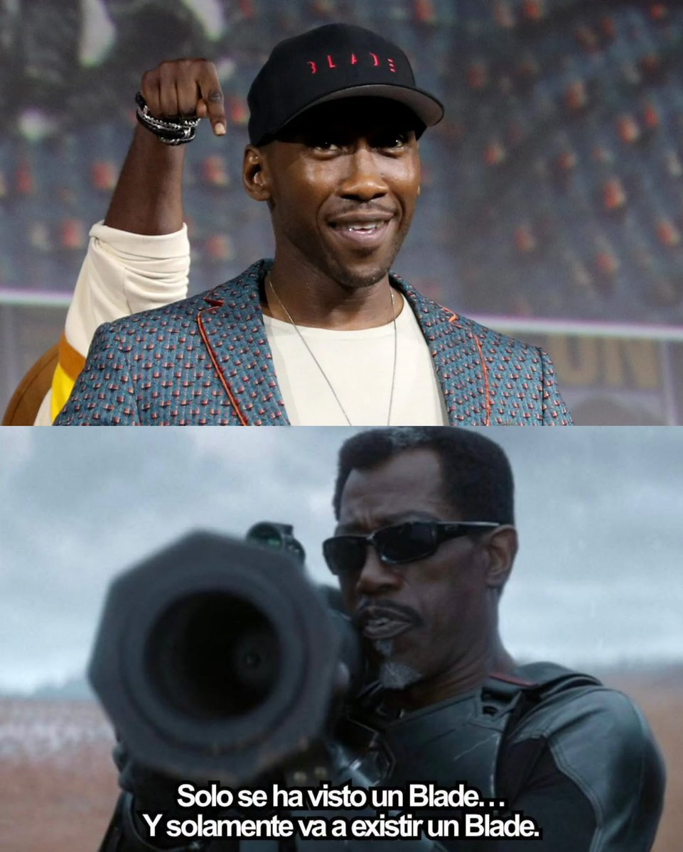 ferlageok's tweet photo. 🚨TODO TERMINÓ SEÑORES‼️❌

Mahershala Ali confirma que no seguirá trabajando en el proyecto de 'Blade'.

«Me tenían bajo contrato, ellos tienen miles de millones de dólares; si hubieran querido hacer la película, la hubiéramos hecho... Me siento listo para dejar atrás las preguntas sobre Blade. Esas preguntas son para ellos».