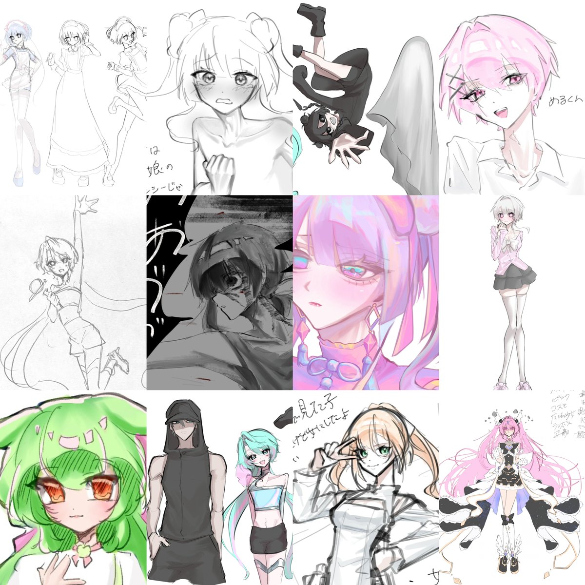 smrt_666_'s tweet photo. #今月描いた絵を晒そうㅤ 
7月 https://t.co/nqIxLPS7D0