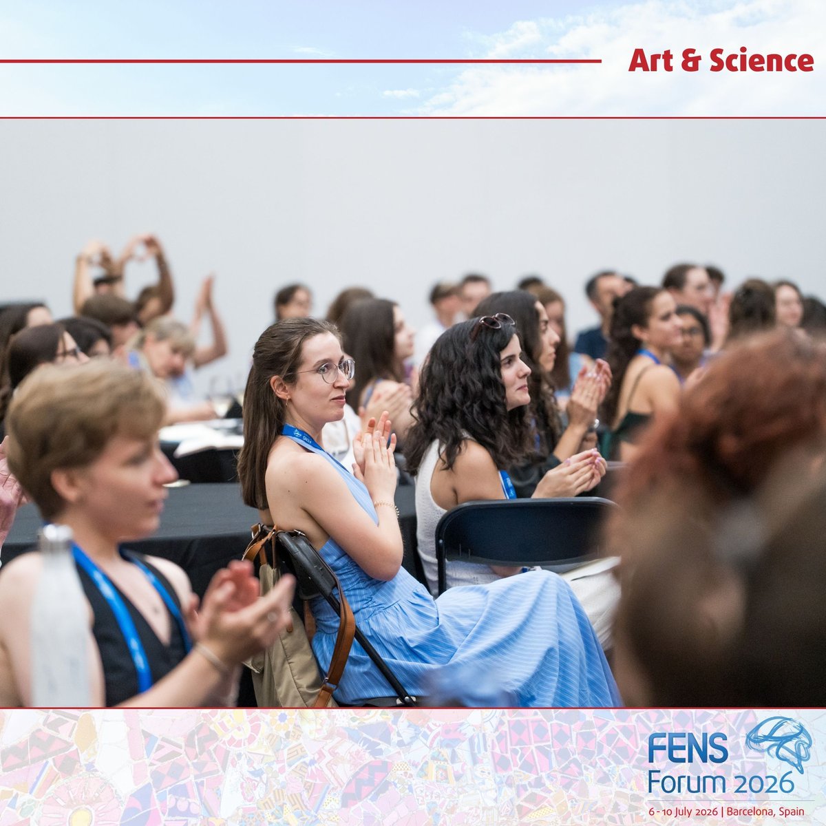 FENSorg's tweet photo. 🎨 Looking back at art and science at #FENS2026!

🧠 Throughout the Forum, art offered creative ways to explore the brain, make complex scientific ideas more accessible and connect with wider audiences.

🔗 Discover more projects where art meets science: https://t.co/88cPEz7B1y https://t.co/rZihsDrT9N