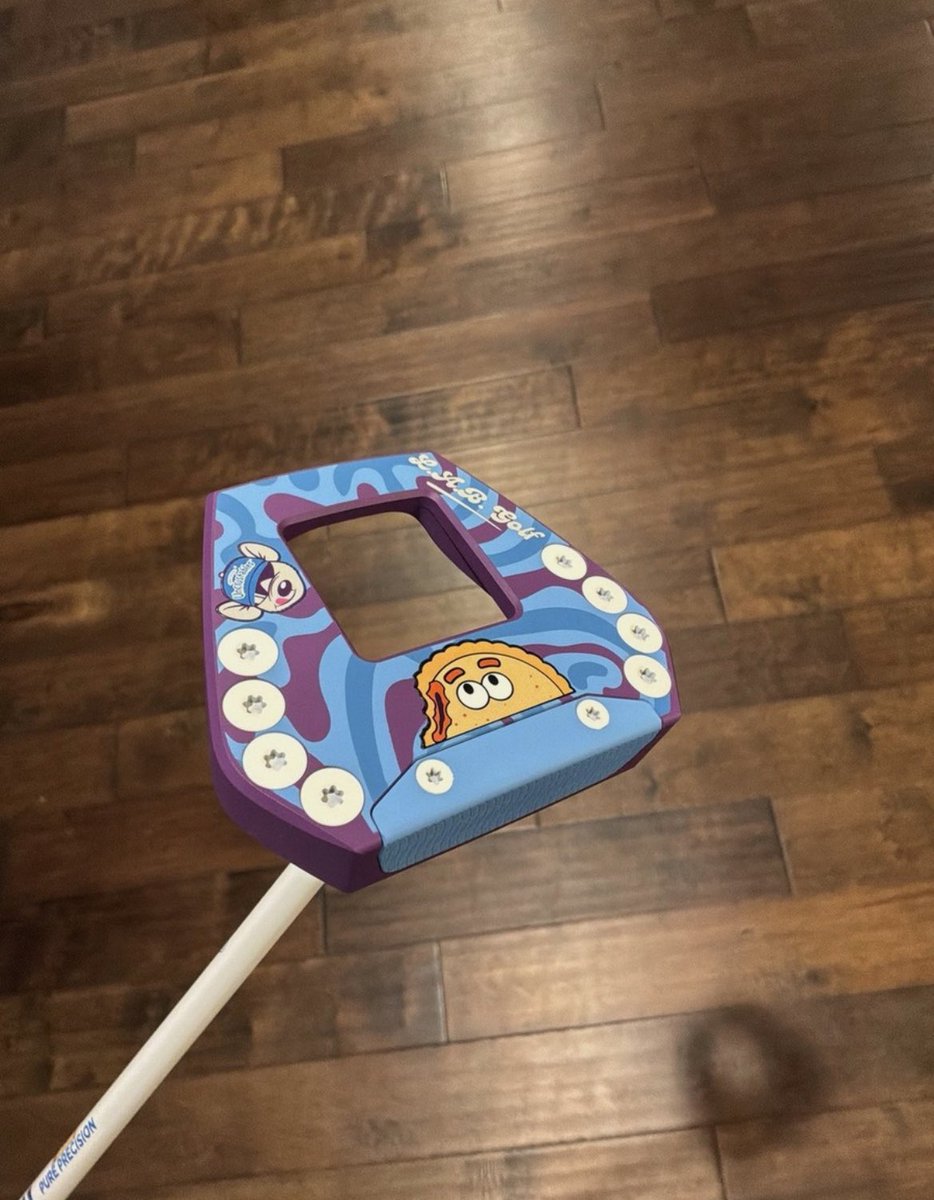 greenway_golf's tweet photo. LAB Golf VZN Uncrustables Limited Edition Putter TPT 35” 69 Degree Lie Angle. $3,000 shipped https://t.co/uOQpT98K7z