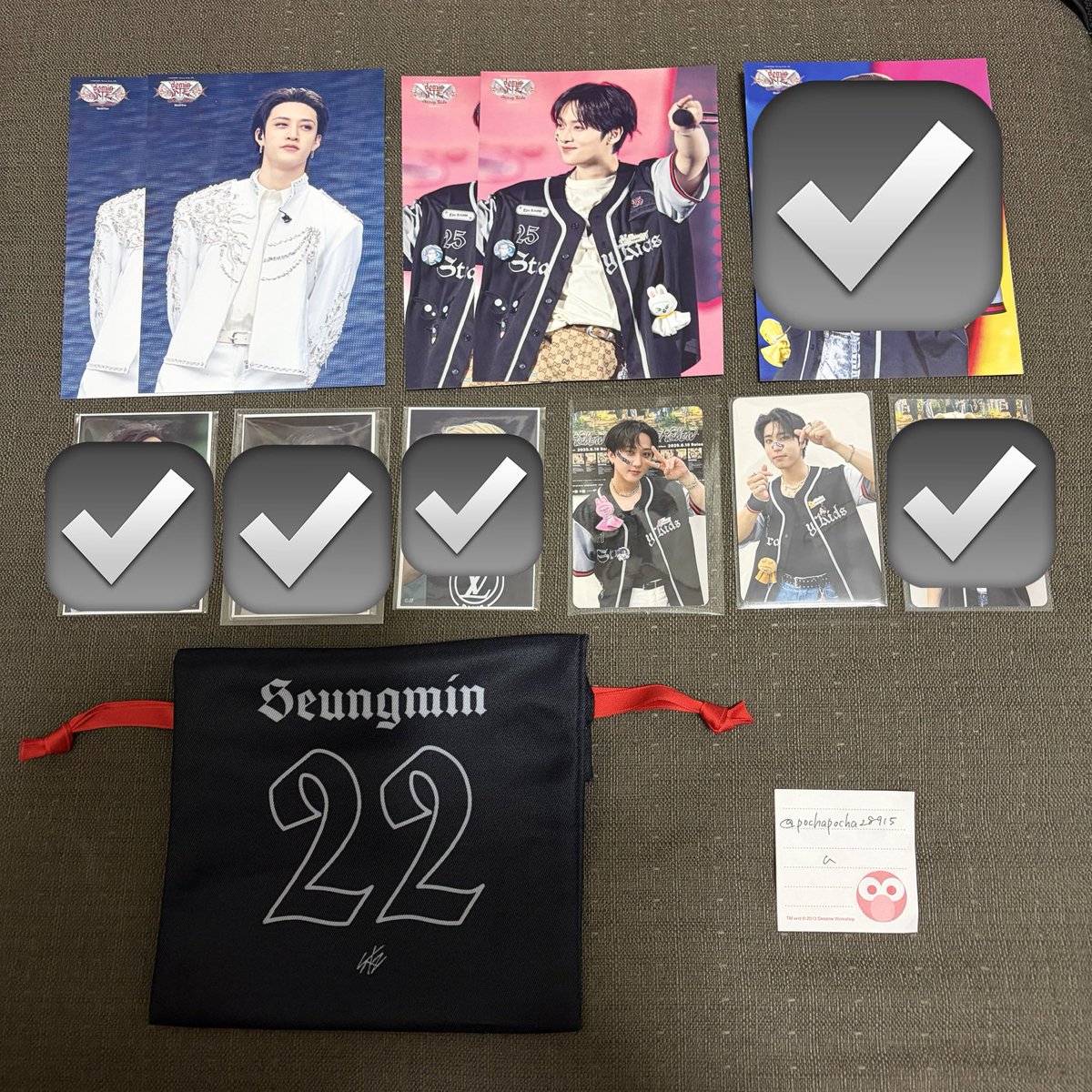 pochapocha28915's tweet photo. @1 Stray Kids スキズ dominATE LYNKPOP VR 渋谷 交換

【譲】画像1枚目
【求】画像2枚目
　　ラントレ🐥🦊
　　入場特典🐰🐶
　　巾着🥟

新宿手渡し、郵送可◎
お気軽にお声掛けください🫧 https://t.co/cOKiwn4WLI