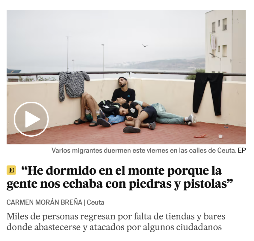 Rebevolutions's tweet photo. Tate que, si es por El País, todavía nos toca disculparnos a nosotros con Marruecos https://t.co/Zstb74dYDa