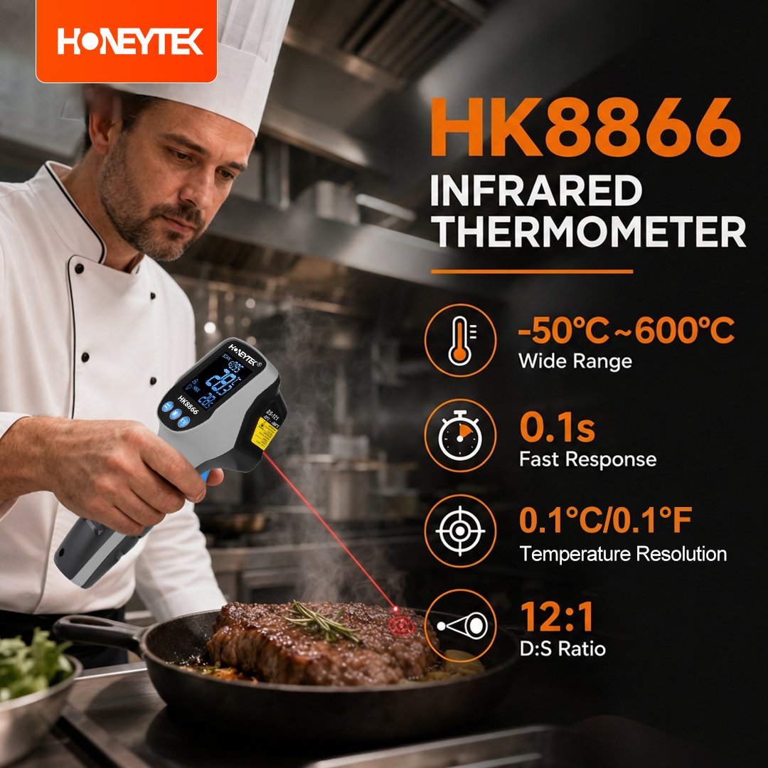 Honeytek191006's tweet photo. Meet the HK8866 Non-Contact Infrared Thermometer—a fast and practical solution for surface temperature measurement.
https://t.co/sgauGc1cmE
#InfraredThermometer #TemperatureMeasurement #IndustrialTools #HVAC #AutomotiveTools #ElectricalMaintenance #Honeytek https://t.co/6mssymhjIT