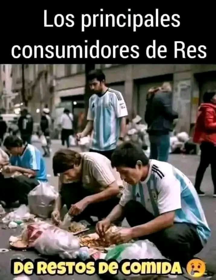 allande_manuel's tweet photo. @AliciaJ86958882 ARGENTINA ARGENTINA SOS TN GRNDE E INTELIGENTE GUAU  MREN Q INVENTAR ESTA GENIALIDAD ANTE LA TERRIBLE CRISIS Y HAMBRUNA LA ARGENTINA SE REINVENTA Y LEVANTA SI SR! Y DL ARGENTINA PLA MERCADOTECNIA MUNDIAL *RESTOS D COMIDA*OMEJOR *COMIDA DL BASURA A SMESA MADE IN ARGENTINA*GENIAL! https://t.co/hMcpUoCdH1