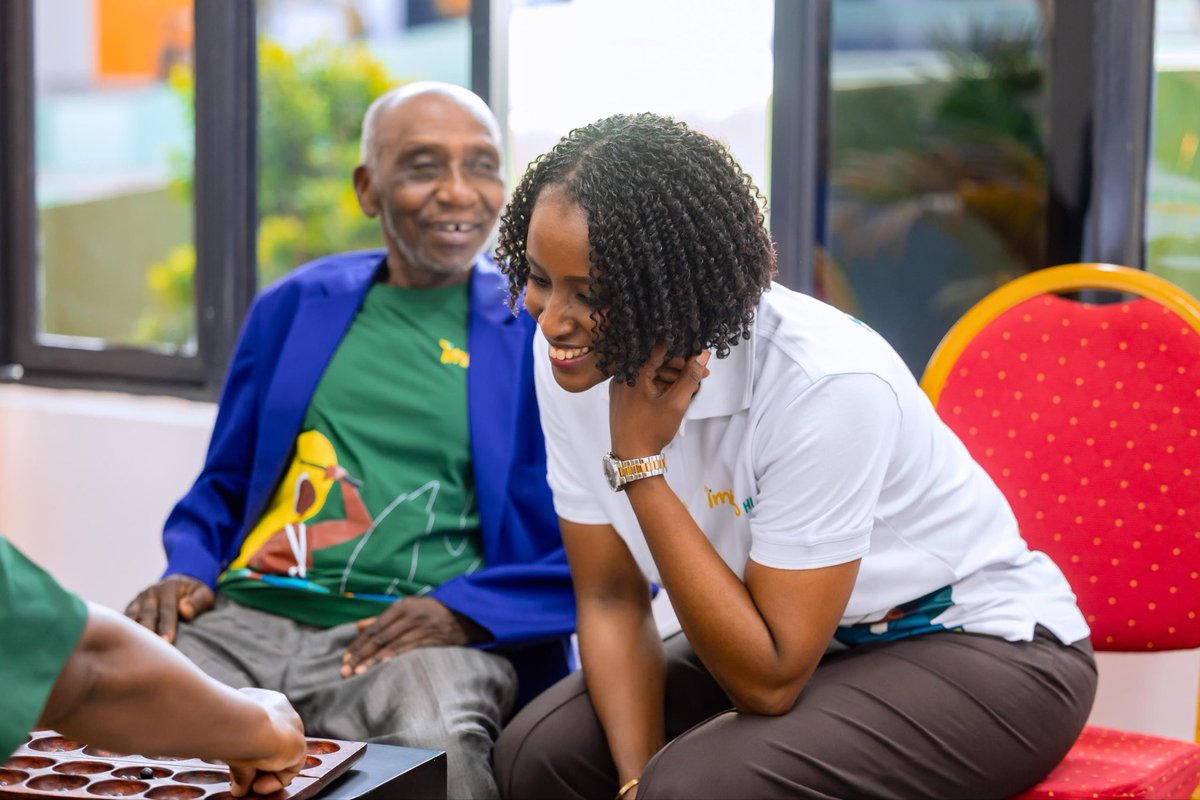 ImbutoHubsRw's tweet photo. Imbuto Hub is a home for every generation! 
Beyond youth empowerment, the hub creates a welcoming space where elderly communities. 
A group of ‘Nsindagiza’ is one of them where they use the hub for conversations, knowledge exchange, and community connection. 

#RootedInCommunity https://t.co/OFMeu3iMaS