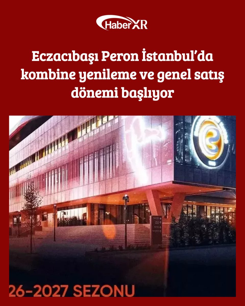 haberxr's tweet photo. Eczacıbaşı Peron İstanbul’da kombine yenileme ve genel satış dönemi başlıyor ---Detaylar Profildeki LİNKTE https://t.co/LLRFUxs8EE
