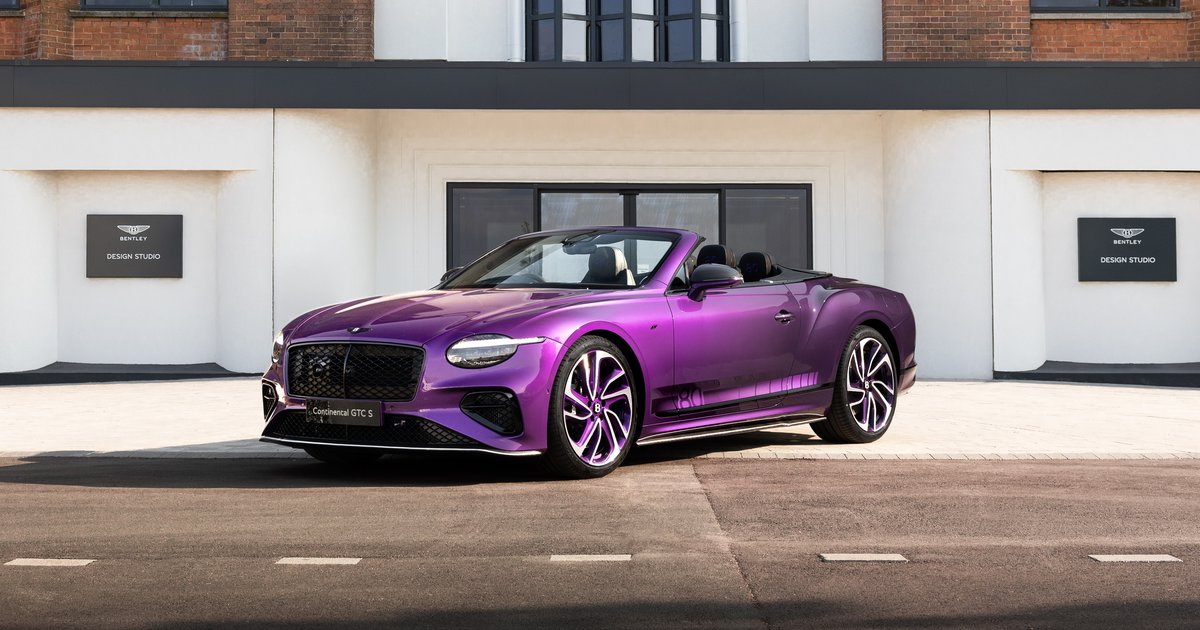 CARandDRIVERgr's tweet photo. Η Bentley γιορτάζει 80 χρόνια στο Crewe με μία μοναδική Continental GTC (photos) https://t.co/ZVqCzAn7XJ #news #CarandDrivergr https://t.co/16tLQ2qxz9
